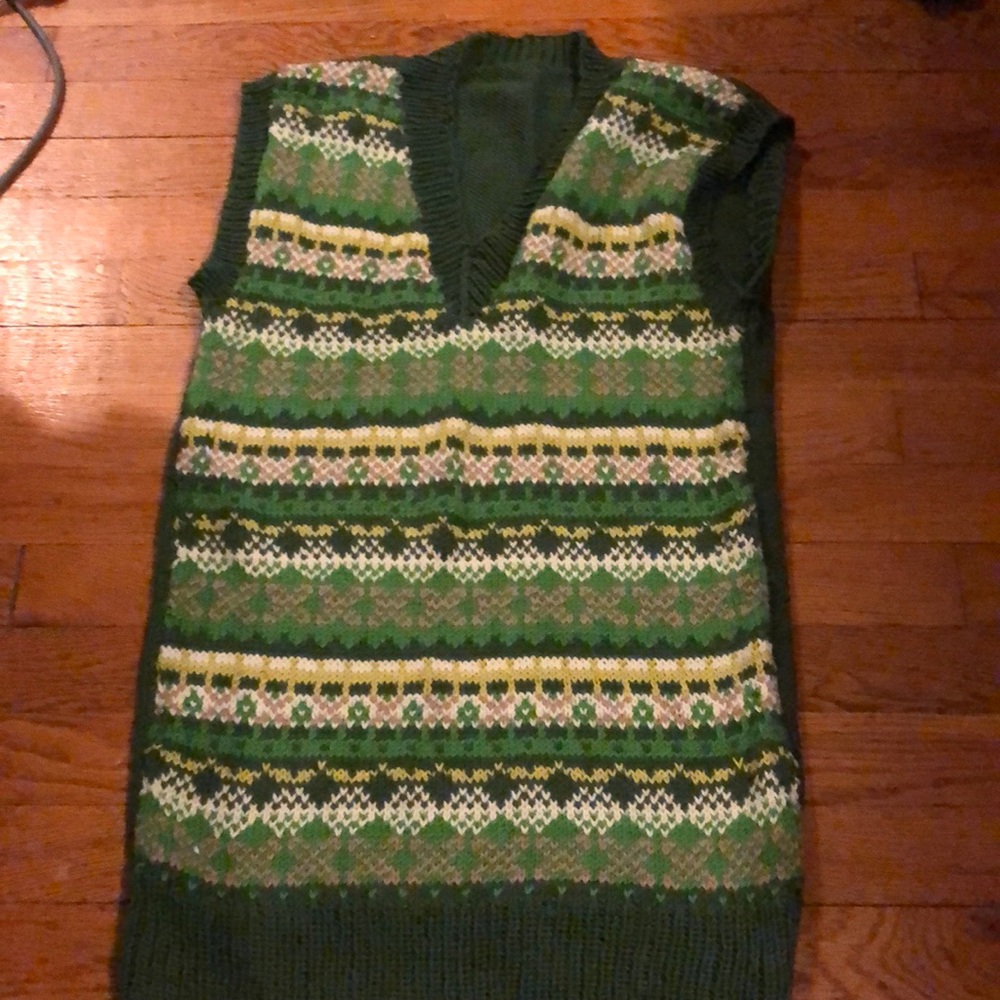 Handmade twilight saga sweater vest eclipse m/l